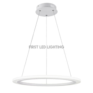1-Ring LED Pendant Chandelier - 5605-1-First LED Lighting Center