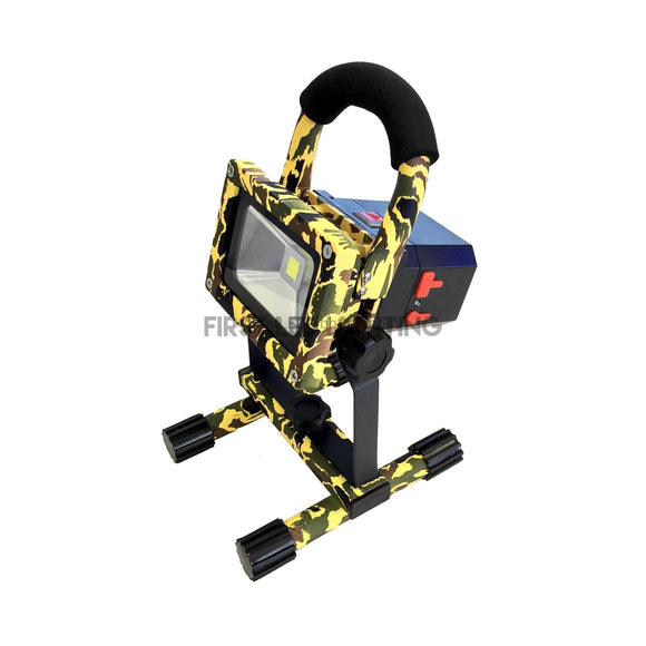 10W Rechargeable LED Flood Light - Camouflage-First LED Lighting Center