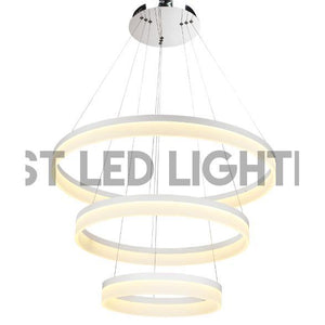 3-Ring CCT LED Pendant Chandelier - 5602-3-First LED Lighting Center