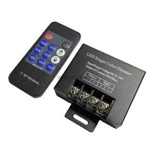 30A Single Color Dimmer with 11-Key RF Remote-First LED Lighting Center