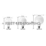 8W (40W Equivalent) G40 Globe LED Light Bulb - Warm White 2700K-First LED Lighting Center
