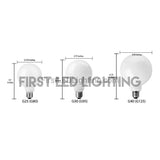 8W (40W Equivalent) G25 Globe LED Light Bulb - Warm White 2700K-First LED Lighting Center