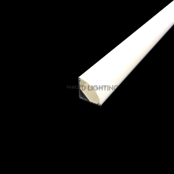 Aluminum Channel Set 1616 - White-First LED Lighting Center