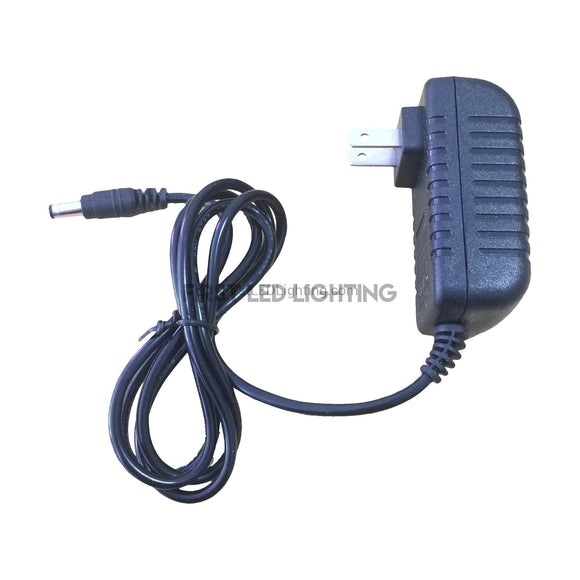 Basic 12W Wall Plug Adapter 12V DC-First LED Lighting Center