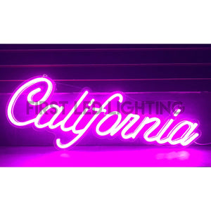 California 2 - NeonFX Sign-First LED Lighting Center