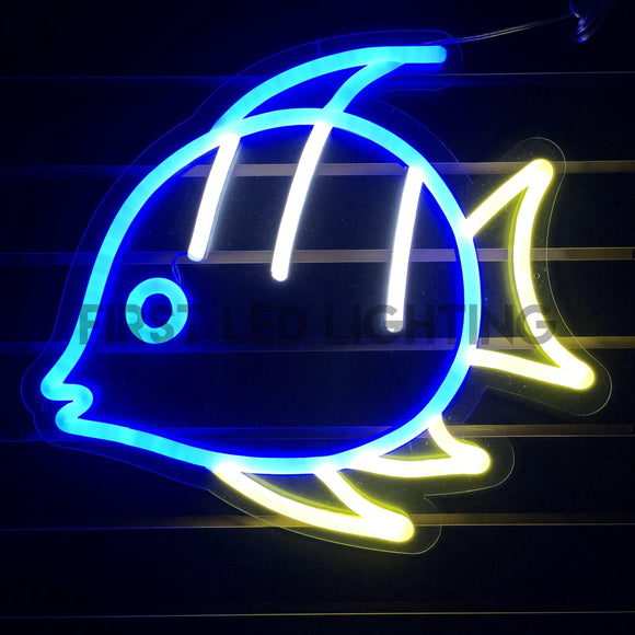 Fish - NeonFX Sign-First LED Lighting Center
