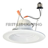 High CRI 15W (120W Equivalent) 6" Recessed High CRI LED Downlight Retrofit - Soft White 3000K-First LED Lighting Center