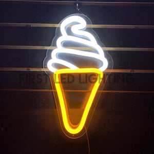 Ice Cream - NeonFX Sign-First LED Lighting Center