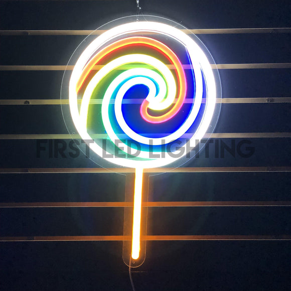 Lollipop - NeonFX Sign-First LED Lighting Center