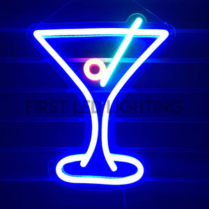 Martini - NeonFX Sign-First LED Lighting Center
