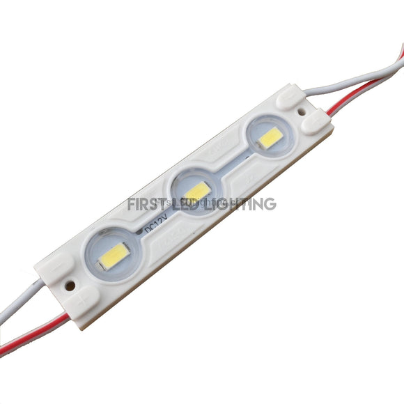 PRO 5730 1.2W 3LED Module 12V - 50-Pack - Daylight 10000K-First LED Lighting Center