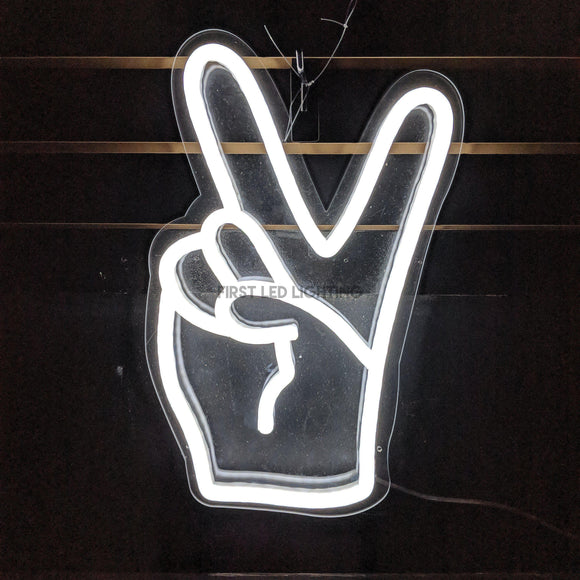 Peace Sign - NeonFX Sign-First LED Lighting Center