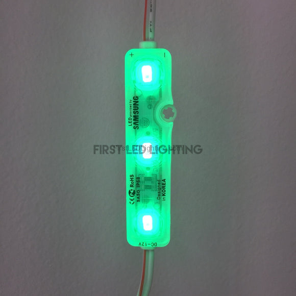 Plus 5630 LED Module 12V - 50-Pack - Green-First LED Lighting Center