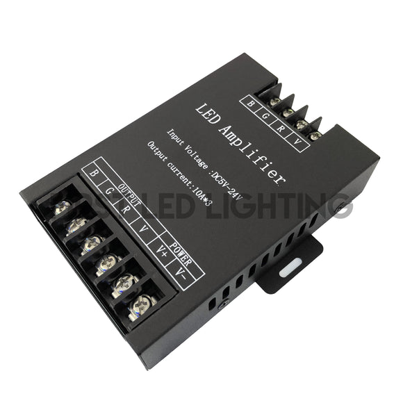 Pro RGB LED Amplifier 5-24VDC 10Ax3-First LED Lighting Center