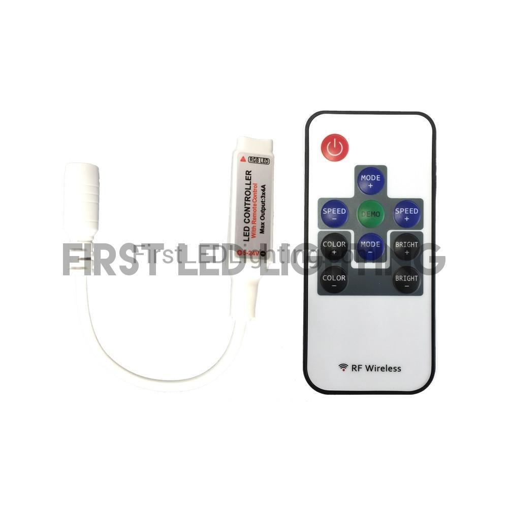 RGB Mini Controller with 10-Key RF Remote – First LED Lighting