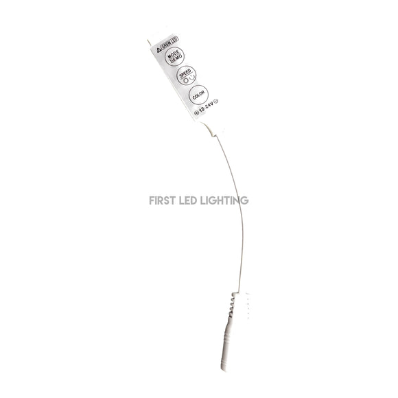 RGBW In-Line 3-Key Mini Controller-First LED Lighting Center