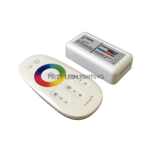 RGBW Touch Controller with RF Remote-First LED Lighting Center