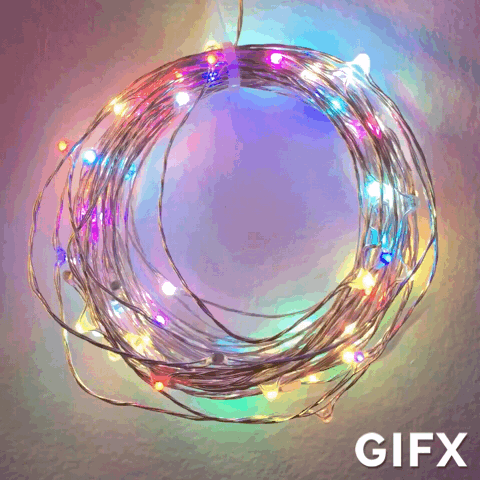 Copper String LED - 33ft 100LED - RAINBOW STARS-First LED Lighting Center