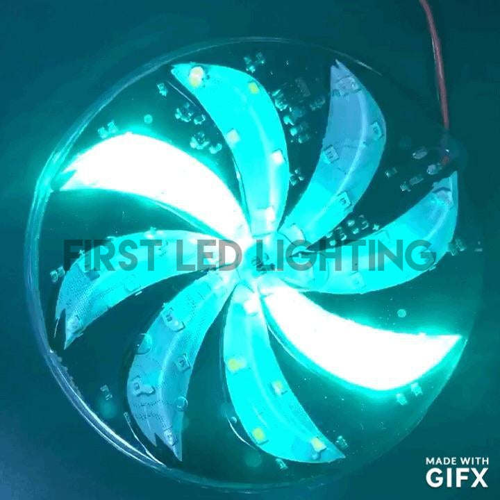 Large Spinning RGB LED Wheel Module – First LED Lighting